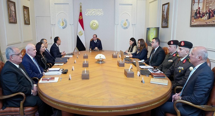 الرئيس السيسى يتابع مُستجدات الموقف التنفيذي للمرحلة الأولى من المشروع القومى لتطوير قرى الريف المصرى