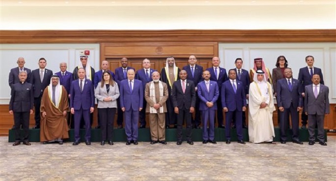 أبو الغيط: التعاون العربى الهندى ركيزة للاستقرار العالمى والقضية الفلسطينية مدخل أساسى للسلام