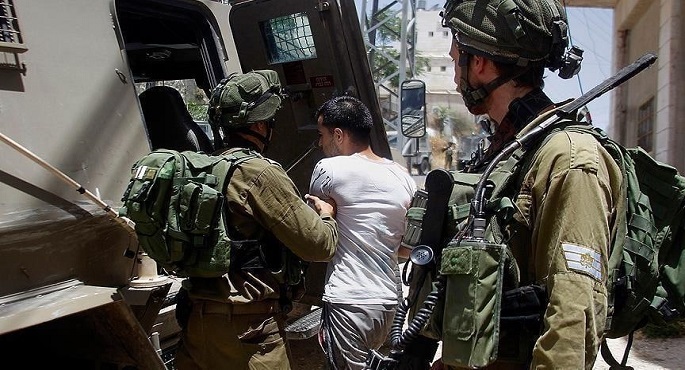 الاحتلال الإسرائيلى يعتقل 44 فلسطينيا من عدة محافظات بالضفة المحتلة