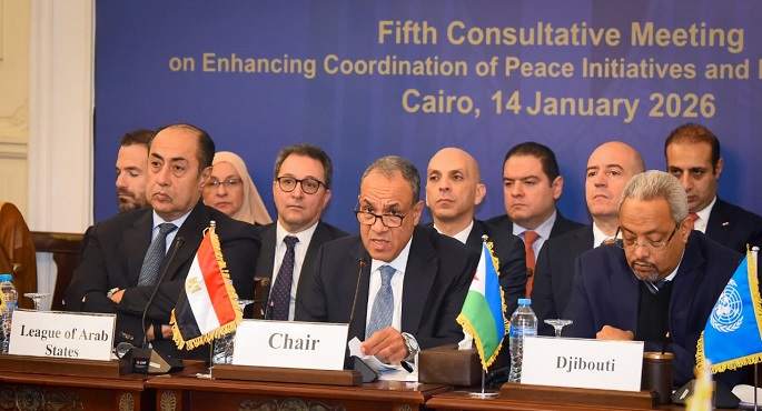مصر ترأس الاجتماع الخامس للآلية التشاورية لتعزيز تنسيق جهود السلام فى السودان