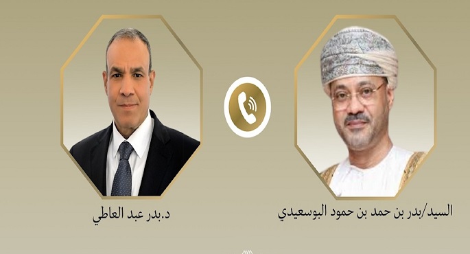 وزير الخارجية يؤكد لنظيره العمانى أهمية التهدئة فى اليمن وخفض التصعيد وتحقيق حوار يمنى-يمنى