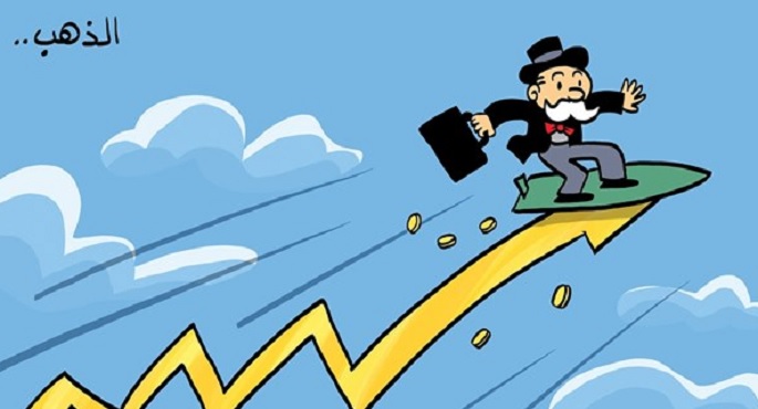 ارتفاع غير مسبوق فى أسعار الذهب
