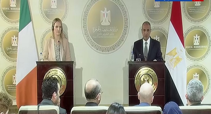 بالفيديو .. وزير الخارجية: مصر ترفض بشكل كامل أي حلول عسكرية للأزمات الإقليمية