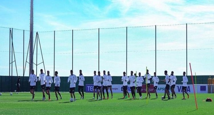 المنتخب الوطنى يختتم استعداداته اليوم لمواجهة السنغال غدًا