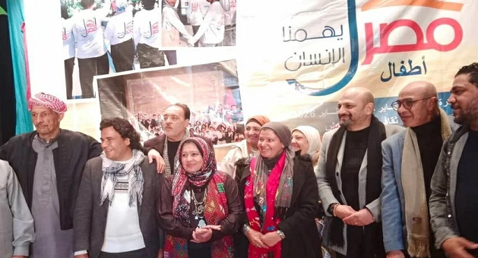 ختام الدورة الـ 40 لملتقى “أهل مصر” للطفل بقصر ثقافة العريش