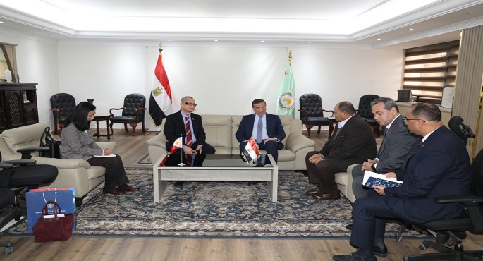 وزير الزراعة يبحث مع وفد فلبينى رفيع المستوى نفاذ المنتجات المصرية للأسواق الآسيوية