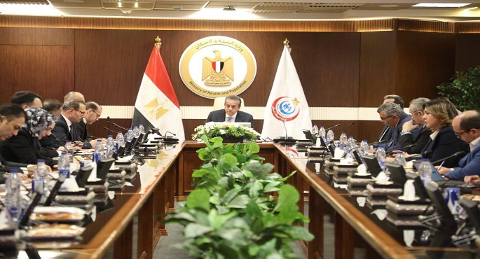 وزير الصحة يتابع مع وفد تركى تنفيذ “مدينة العاصمة الطبية”