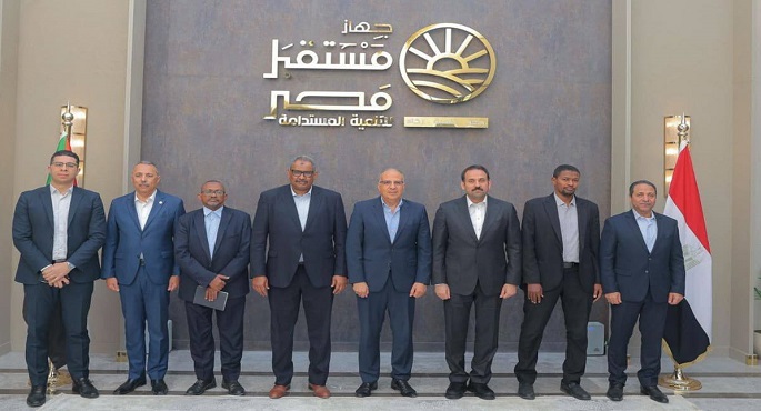 وزيرا الرى المصرى والزراعة السودانى يتفقدان المشروعات الرائدة لجهاز مستقبل مصر