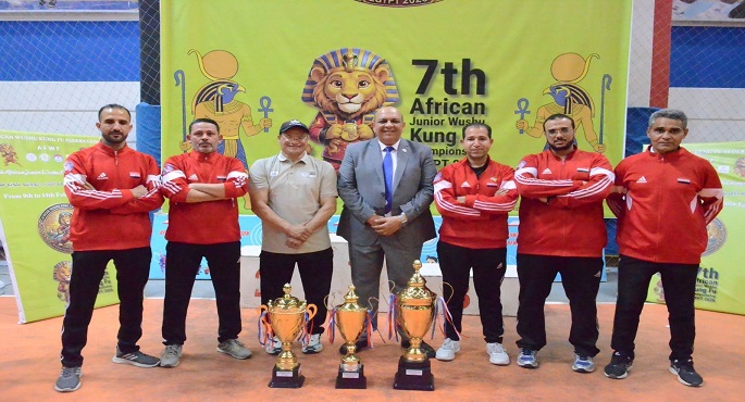 مصر تحصد لقب البطولة الإفريقية للشباب والناشئين للووشو كونغ فو