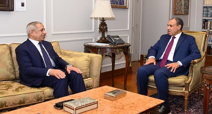 وزير الخارجية يبحث مع رئيس الأكاديمية العربية للعلوم والتكنولوجيا توسيع مجالات الشراكة