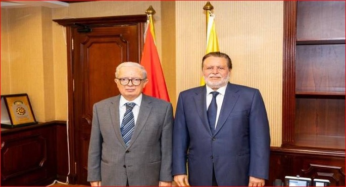 محافظ البنك المركزى يبحث مع نائب رئيس مجلس الوزراء جهود الحد من معدلات التضخم