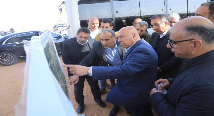 كامل الوزير يتفقد مواقع العمل بمشروع إنشاء خط سكة حديد (الروبيكي/ العاشر من رمضان / بلبيس)