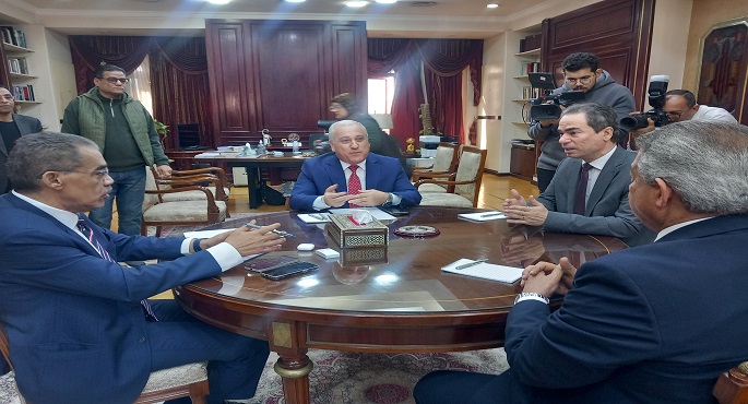 بالصور .. ضياء رشوان يجتمع مع رؤساء الهيئات الإعلامية لبحث آليات التنسيق المشترك