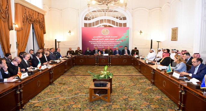 وزير الخارجية يشارك فى الجلسة الافتتاحية لاجتماع التحضيرى لمؤتمر دعم الجيش وقوى الأمن الداخلى اللبنانية بالقاهرة