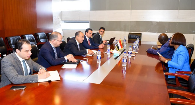 وزير الخارجية يعرب عن التطلع لزيادة حجم التبادل التجارى والاستثمارى مع إفريقيا الوسطى