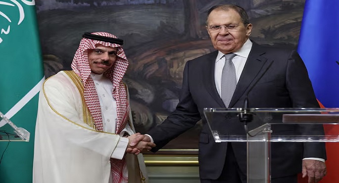 وزير الخارجية الروسى بحث مع نظيره السعودى الوضع فى إيران وغزة