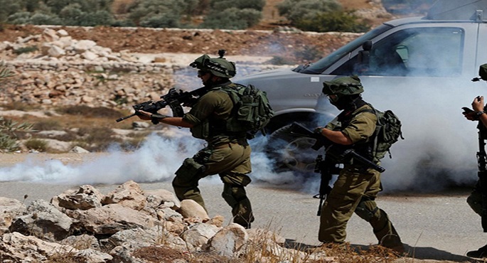 إصابات بين الفلسطينيين خلال اقتحام قوات الاحتلال شمال شرق رام الله