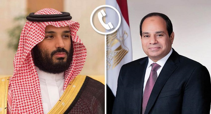 السيسى لولى العهد السعودى: أى مساس بسيادة الدول العربية يمثل تهديداً مباشراً للاستقرار الإقليمى