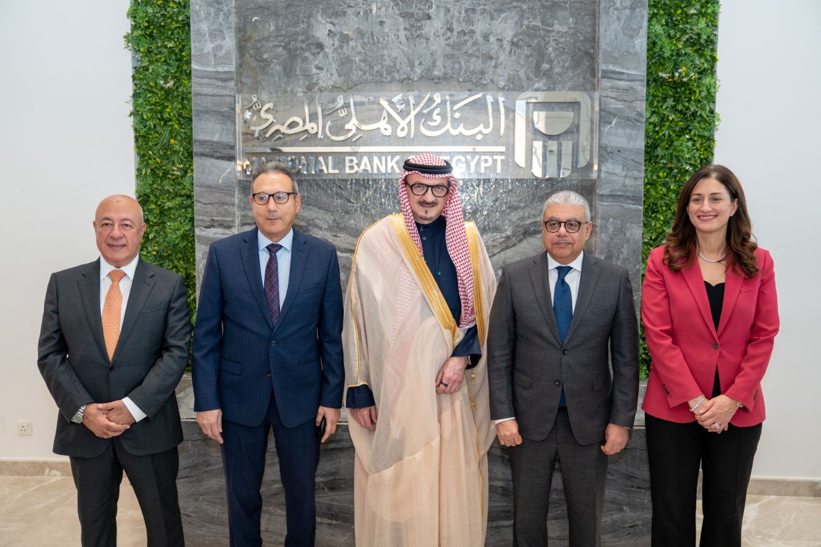 أول بنك مصرى بالسعودية .. البنك الأهلى المصرى يقيم حفل افتتاح فرعه بالرياض