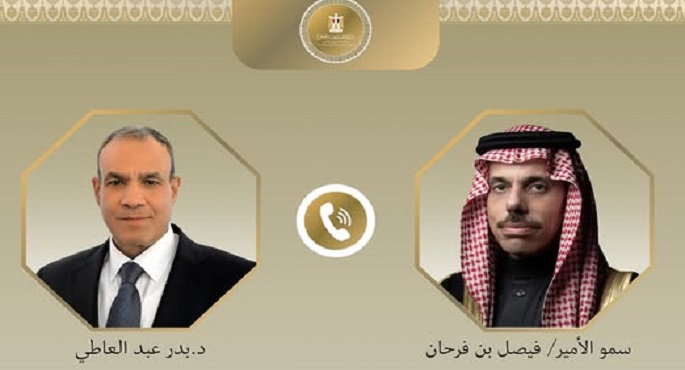 وزير الخارجية ونظيره السعودى يؤكدان الحرص المتبادل على مواصلة تطوير مجالات التعاون القائمة