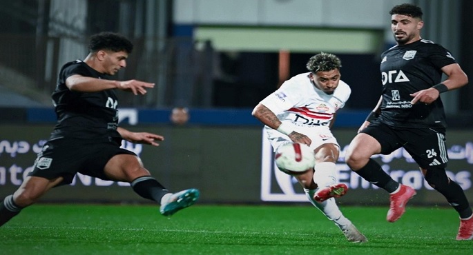 الزمالك يهزم زد بثنائية ويصعد لصدارة الدورى
