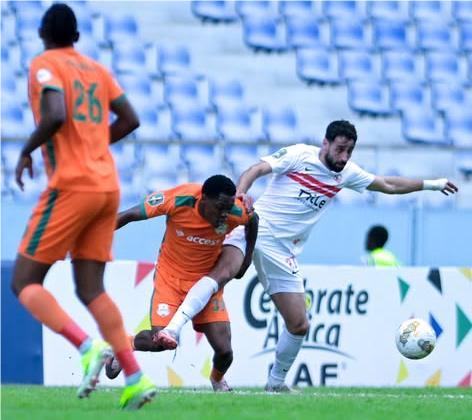 الزمالك يخسر أمام زيسكو يونايتد بهدف نظيف بكأس الكونفيدرالية