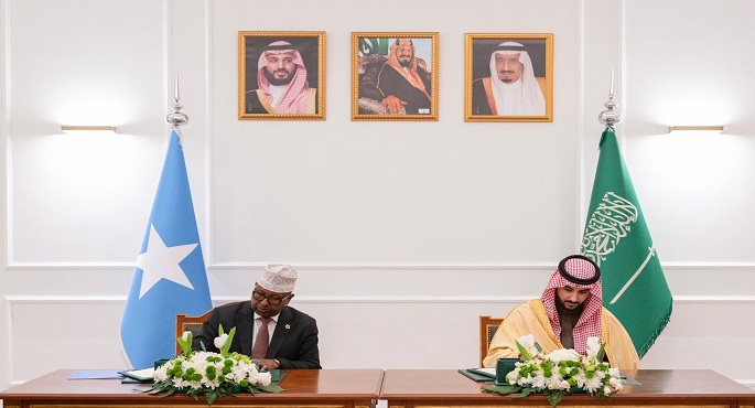 الصومال والسعودية يوقعان مذكرة تفاهم للتعاون العسكرى