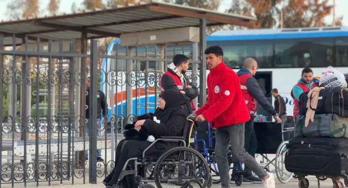 ميناء رفح البرى يستقبل الدفعة الـ 20 من الفلسطينيين العائدين إلى غزة