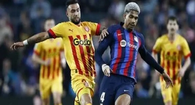 برشلونة يواجه جيرونا فى سعيه لاستعادة صدارة الدورى الإسبانى