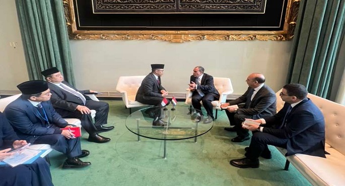 وزير الخارجية يشيد بالشراكة الاستراتيجية بين مصر وإندونيسيا