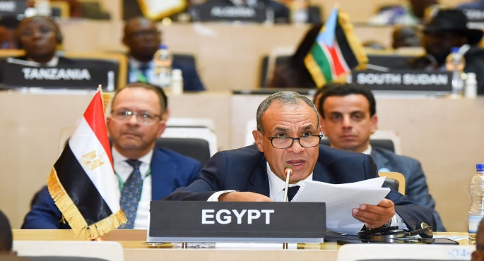 وزير الخارجية يستعرض التقرير السنوي لمجلس السلم والأمن أمام قمة الاتحاد الإفريقى