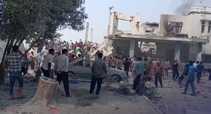 مقتل عشرات الفتيات جراء غارة إسرائيلية على مدرسة إبتدائية جنوب إيران