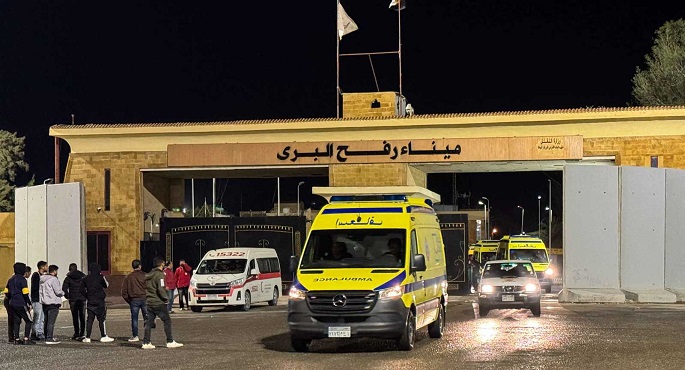 معبر رفح البرى يستقبل دفعة من العائدين الفلسطينيين