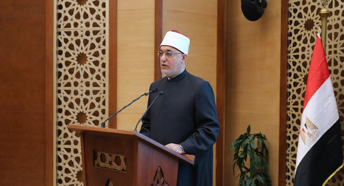 مفتى الجمهورية يفتتح دَورة التعريف بالقضية الفلسطينية ويؤكد أنها قضية حق ومحور عدل وميزان ضمير إنسانى حى
