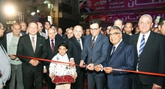 وزير الثقافة ومحافظ الدقهلية يشهدان احتفالات العيد القومى وافتتاح مسرح أم كلثوم