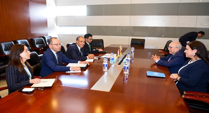وزير الخارجية يبحث مع المبعوث الشخصى للأمين العام للأمم المتحدة إلى السودان تطورات الأزمة السودانية