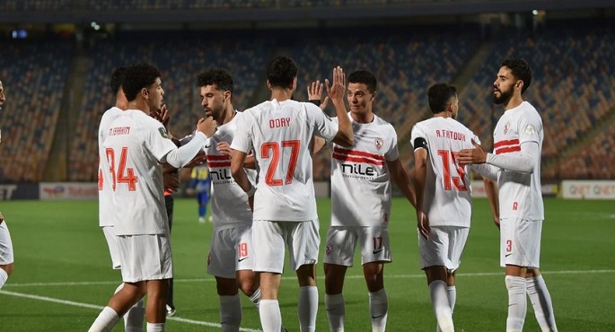 الزمالك يفوز على الشرقية للدخان بخماسية وديا