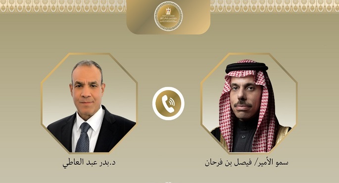وزير الخارجية يبحث هاتفيا مع نظيره السعودى تطورات التصعيد العسكرى بالمنطقة