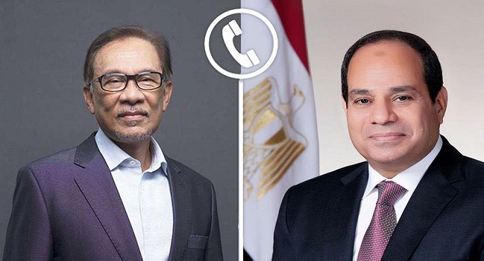 الرئيس السيسى يؤكد على موقف مصر الثابت الداعى إلى خفض التصعيد ووقف الحرب