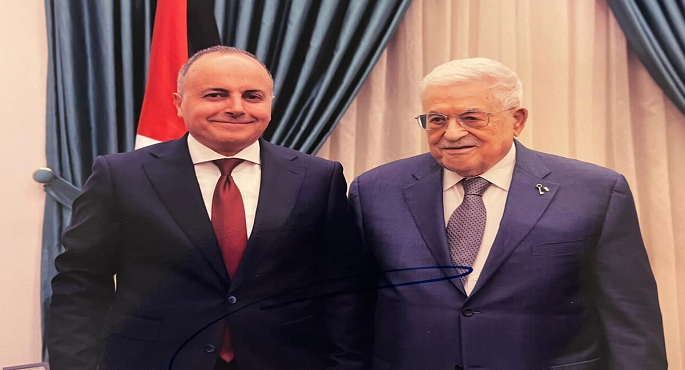 الرئيس الفلسطينى يعرب عن بالغ تقديره لدعم مصر المتواصل لحقوق الشعب الفلسطينى المشروعة