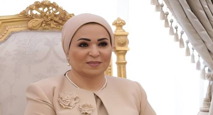 السيدة انتصار السيسى تهنئ الشعب المصرى والأمتين العربية والإسلامية بعيد الفطر