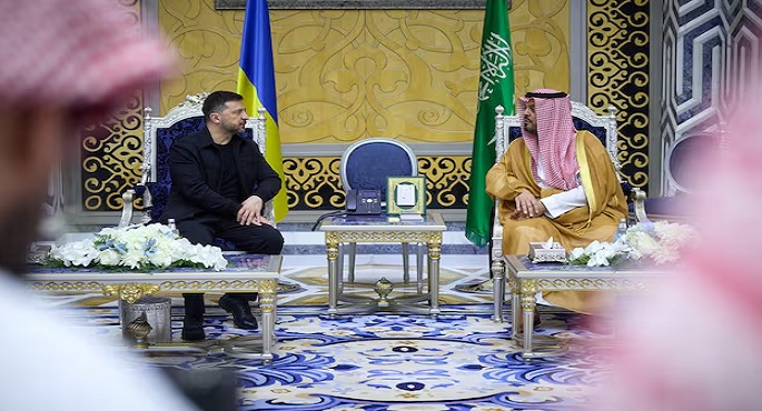 زيلينسكى: توقيع اتفاقية تعاون دفاعى بين أوكرانيا والسعودية