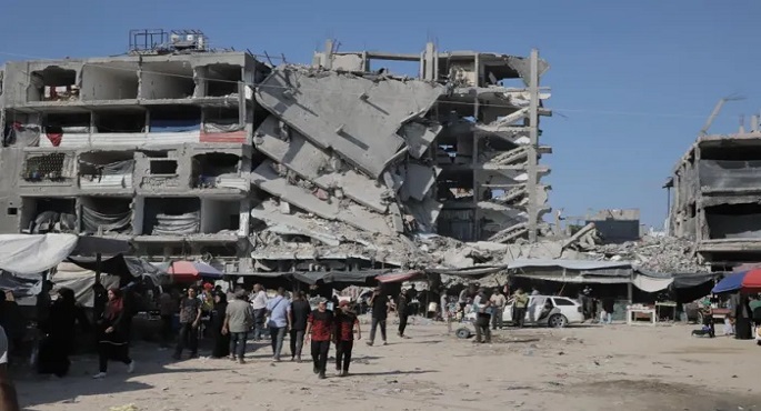 شهيد وإصابات فى غارة للاحتلال على مركبة شرق خان يونس