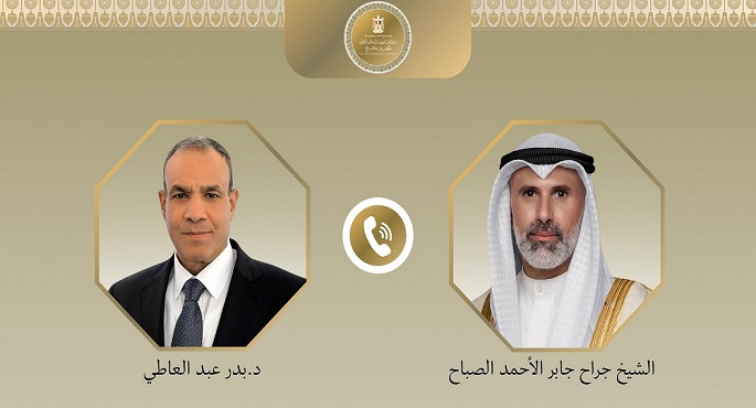 وزير الخارجية يؤكد لنظيره الكويتى على وحدة المصير والروابط الأخوية التاريخية المتجذرة التى تجمع البلدين