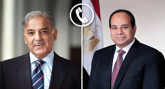 الرئيس السيسى يتلقى اتصالًا هاتفيًا من رئيس وزراء باكستان للتهنئة بمناسبة حلول عيد الفطر المبارك