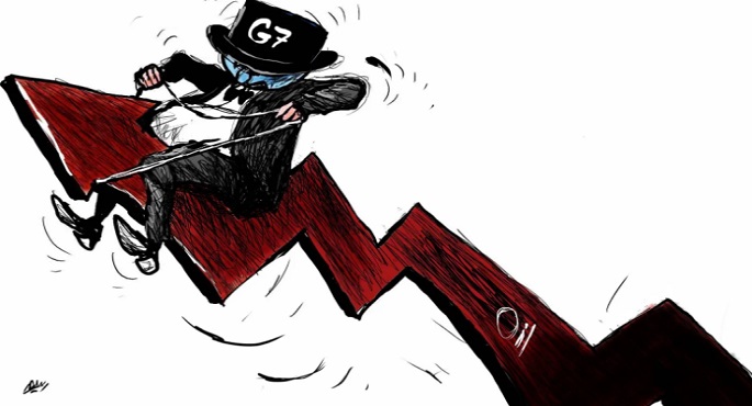 ال G7 تسعى لكبح جماح الارتفاع الجنونى لأسعار النفط