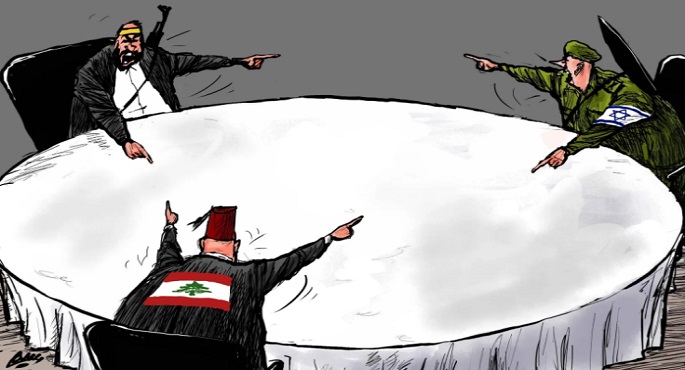 الجميع يتبادل الاتهامات بالتورط فى جر لبنان إلى الحرب
