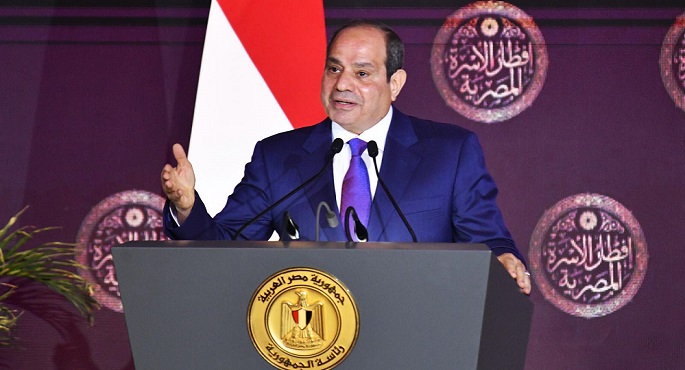 بالصور.. خلال حفل إفطار الأسرة المصرية.. الرئيس السيسى: نبذل قصارى الجهد لإخماد نيران الحرب فى الخليج العربى لما لها من تداعيات اقتصادية وإنسانية وأمنية