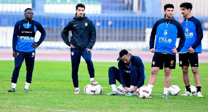 الزمالك يختتم تدريباته استعدادا لمواجهة أتوهو الكونغولى غدا فى الكونفدرالية