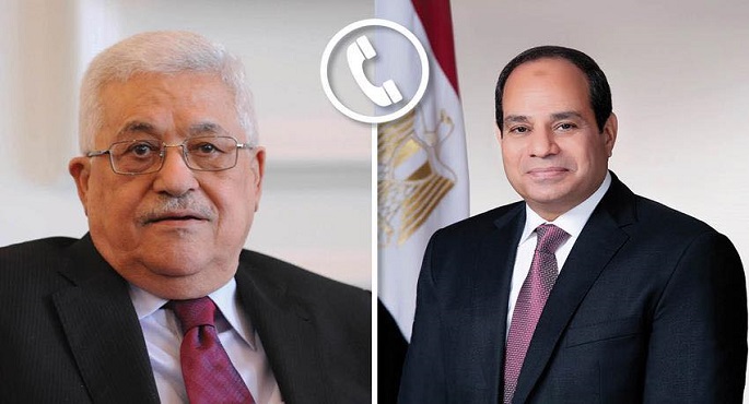 السيسى وعباس يحذران من تداعيات الحرب فى المنطقة على الوضع الإنسانى فى غزة